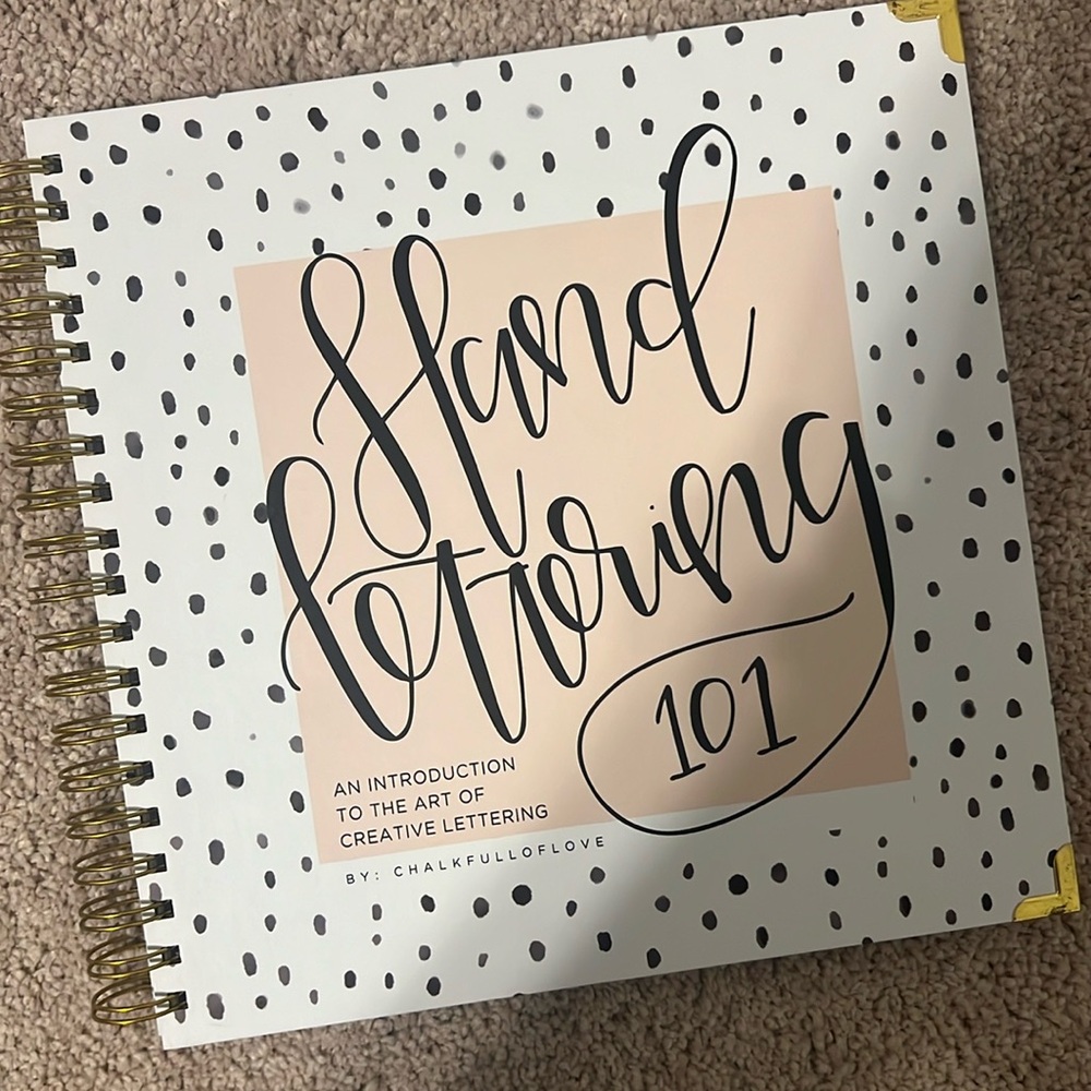 Hand Lettering 101 Book- Like New